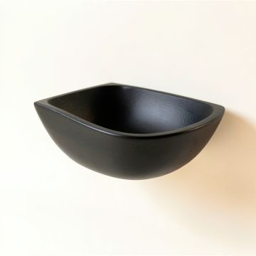 Oak Crest Wall-Mounted Cat Perch - Black (synthetic illustration; no displayed measurements)