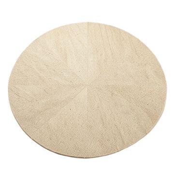 Hill Bluff Round Area Rug - Beige