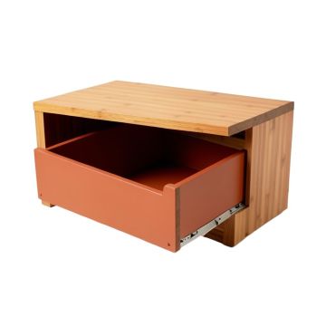 Pine Falls Under-Desk Drawer Unit - Terracotta