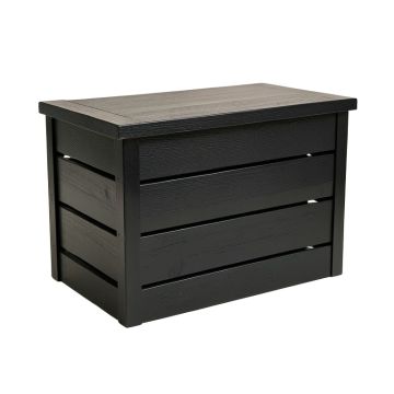 Juniper Brook Closed Outdoor Storage Box - Black
