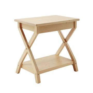 Brook Canyon Side Table - Beige (synthetic illustration; no displayed measurements)
