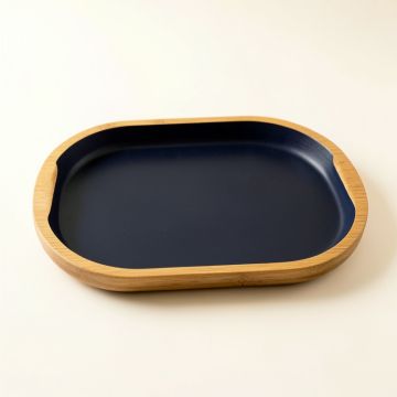 Holly Dale Serving Tray - Navy (synthetic illustration; no displayed measurements)
