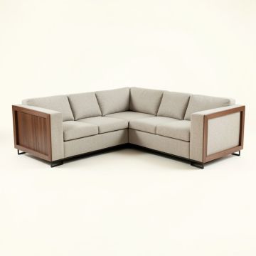 Gosnell 120.5 '' Wide Reversible Modular Corner Sectional (synthetic illustration; no displayed measurements)