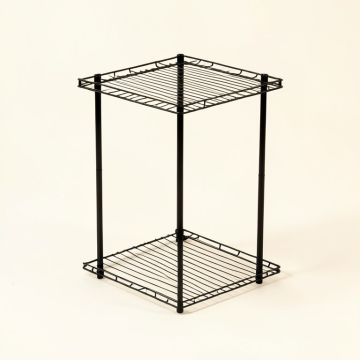Wolfgram 71 '' H X 27 '' W X 27 '' D Corner Unit Storage Shelf (synthetic illustration; no displayed measurements)