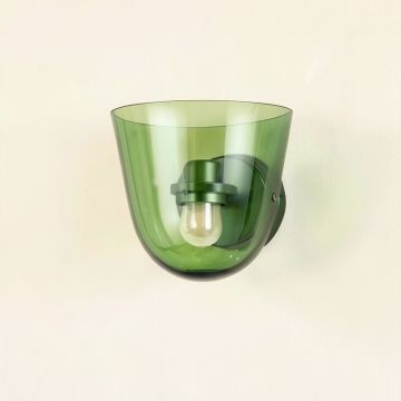 Briar Branch Wall Sconce Mounted On A Plain Wall - Green (synthetic illustration; no displayed measurements)