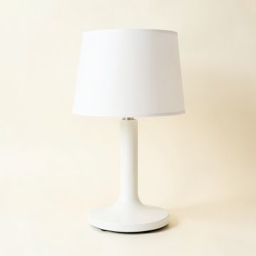 Addis 23 '' White Table Lamp (synthetic illustration; no displayed measurements)