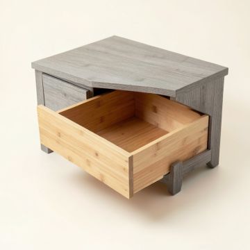 Clay Canyon Under-Desk Drawer Unit - Gray (synthetic illustration; no displayed measurements)