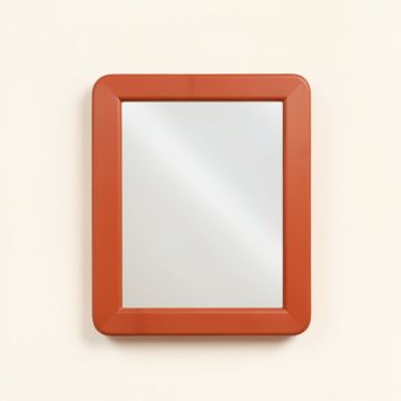Sage Bend Framed Wall Mirror - Terracotta (synthetic illustration; no displayed measurements)
