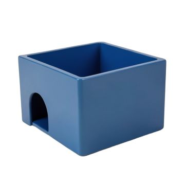 Glen Dell Empty Furniture-Style Litter Enclosure - Blue