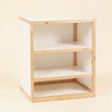Slate Bluff Low Toy Storage Unit - White (synthetic illustration; no displayed measurements)