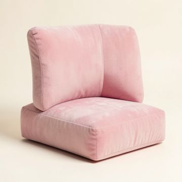 Creative Office Pillow Plush Back Seat Cushion (synthetic illustration; no displayed measurements)