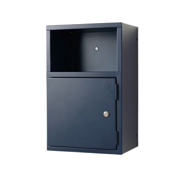 Meadow Bridge Wall-Mounted Entry Cabinet - Navy