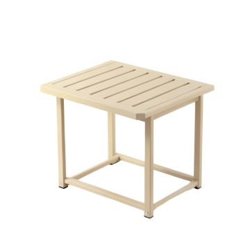 Harbor Branch Compact Balcony Table - Beige (synthetic illustration; no displayed measurements)