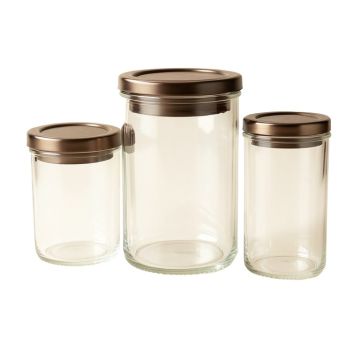 Pauline 3 Piece Kitchen Canister Set