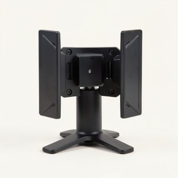 Kingsford Dual Monitor Tilting Height Adjustable Desk Mount (synthetic illustration; no displayed measurements)