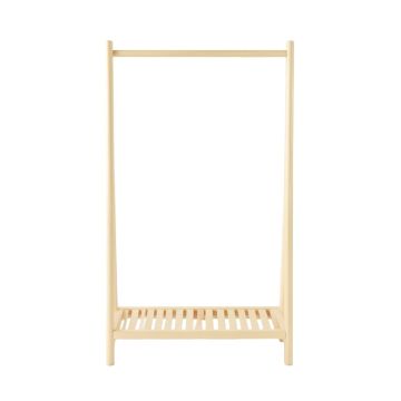 Moss Branch Empty Garment Rack - Ivory