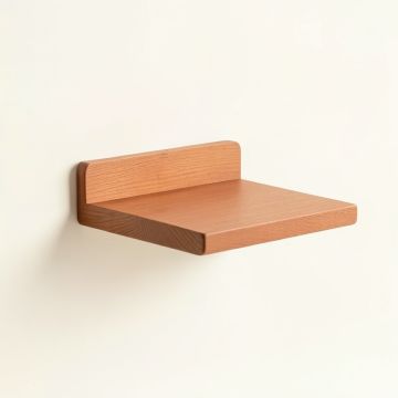 Birch Bend Wall-Mounted Cat Perch - Terracotta (synthetic illustration; no displayed measurements)