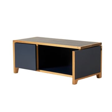 Moss Branch Shoe Storage Bench - Navy