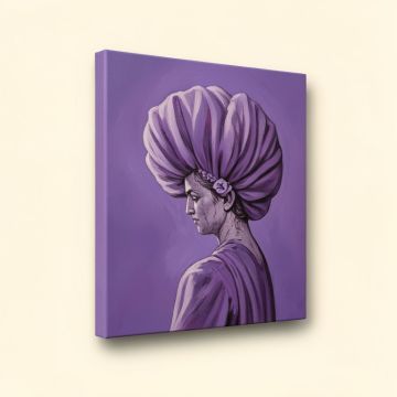 Frida By Jeanette Vertentes - Painting On Canvas (synthetic illustration; no displayed measurements)
