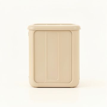 Bay Crossing Narrow Outdoor Storage Bench - Beige (synthetic illustration; no displayed measurements)