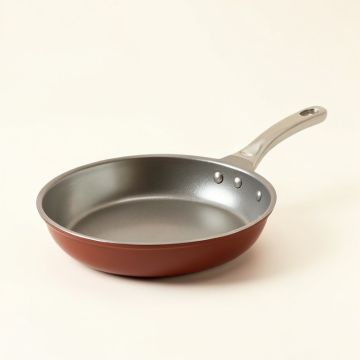 Ayesha Home Collection Porcelain Enamel Nonstick Frying Pan , 10-Inch (synthetic illustration; no displayed measurements)