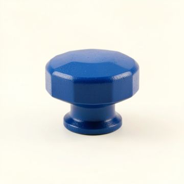 Pine Crossing Cabinet Knob Without Packaging - Blue (synthetic illustration; no displayed measurements)