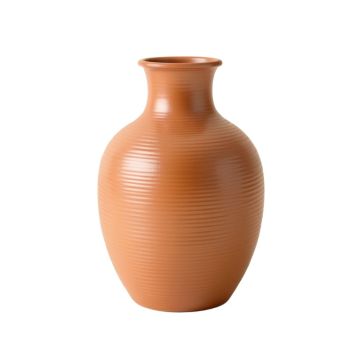 Dune Brook Empty Decorative Vase - Terracotta