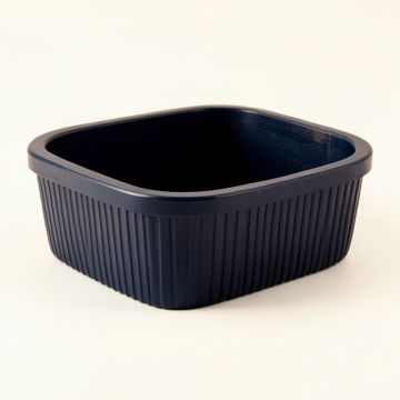 Rowan Branch Empty Storage Basket - Navy (synthetic illustration; no displayed measurements)