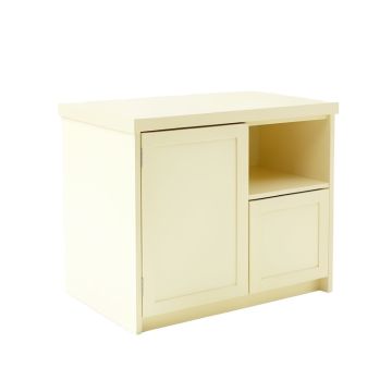 Juniper Crossing Freestanding Laundry Folding Counter - Ivory