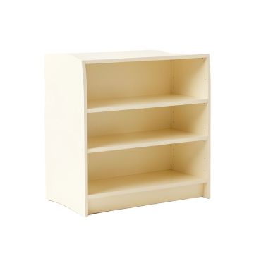 Willow Edge Desktop Shelving Unit - Cream (synthetic illustration; no displayed measurements)