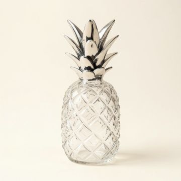 Silver Glass Stem Pineapple (synthetic illustration; no displayed measurements)