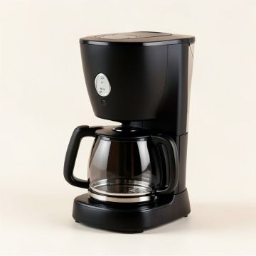 Black + Decker Single Serve Coffee Maker (synthetic illustration; no displayed measurements)