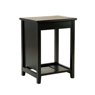 Clay Branch Freestanding Laundry Folding Counter - Black