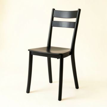 Brook Edge Dining Chair - Black (synthetic illustration; no displayed measurements)