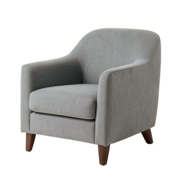 Dimcho Upholstered Parsons Chair In Gray