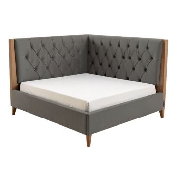 Suzanne Queen Tufted Upholstered Low Profile Standard Bed