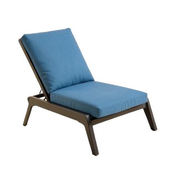 Briarhill Patio Reclining Chaise Lounge With Cushion