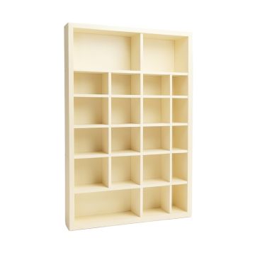 Summit Bend Empty Vertical Garden Frame - Cream