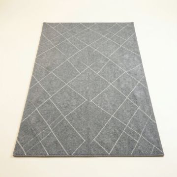 Rowan Canyon Rectangular Area Rug - Gray (synthetic illustration; no displayed measurements)