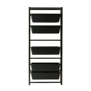 Wren Arc Empty Vertical Garden Frame - Black