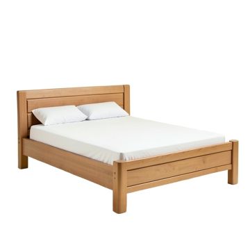 Aamanah Solid Wood Standard Bed
