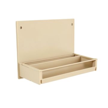Holly Dale Empty Wall-Mounted Tool Organizer Panel - Beige