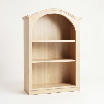 Fern Bluff Freestanding Bookcase - Beige (synthetic illustration; no displayed measurements)