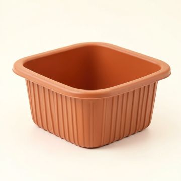Lake Crossing Empty Storage Basket - Terracotta (synthetic illustration; no displayed measurements)