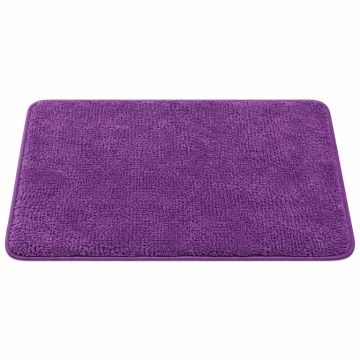 Orchids 3 Colors Blooming Flourishing Environment Theme Cream Violet Dried Rose Kitchen Mat