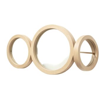 3 Piece Marie Round Architectural Window Wall Decor Set