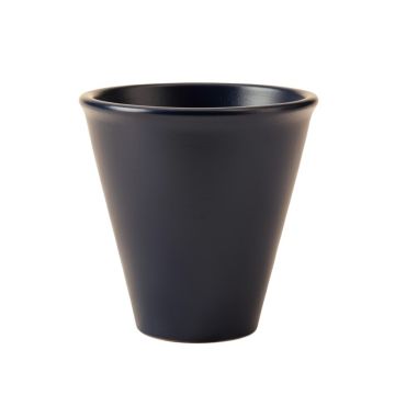 Slate Bluff Empty Railing Planter With Integral Brackets - Navy