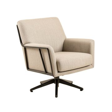 Bhanweri 52.76 '' Wide Swivel Chair And A Half (synthetic illustration; no displayed measurements)