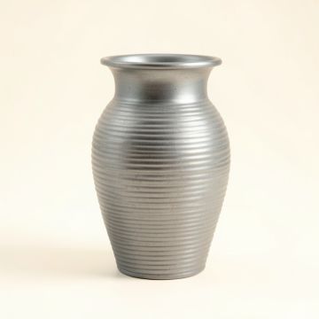 Clay Canyon Empty Decorative Vase - Gray (synthetic illustration; no displayed measurements)