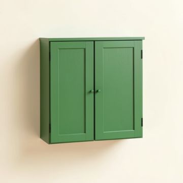 Hill Bridge Wall-Mounted Entry Cabinet - Green (synthetic illustration; no displayed measurements)